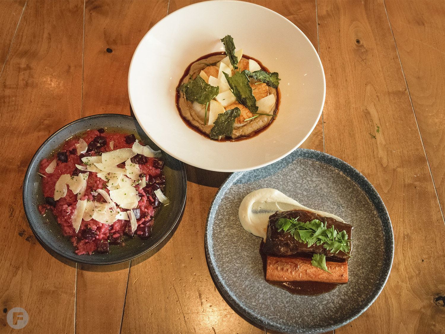 Entrees at Three Sixty